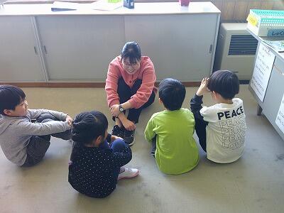 １年生、今日のスタート